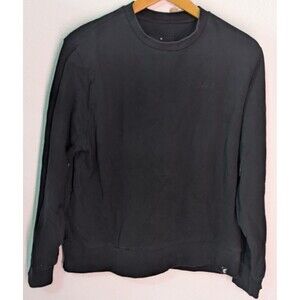 Chipotle Sweatshirt Adult Black Crew Neck Pullover Employee Uniform Size XL (284